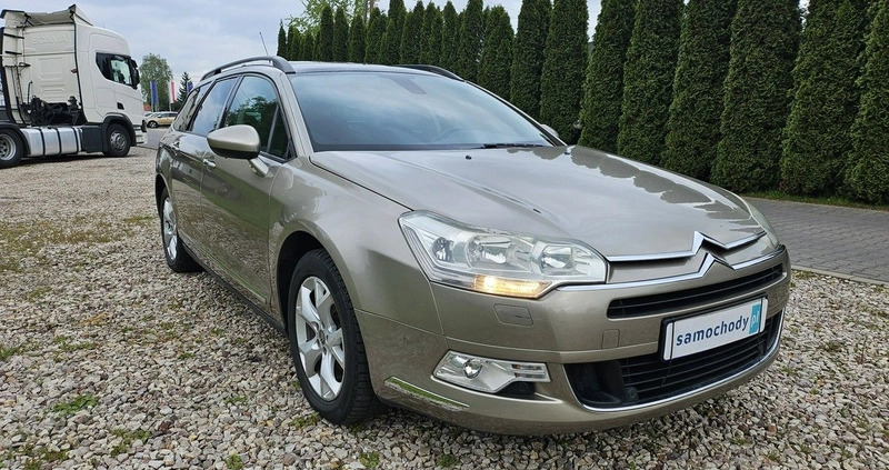 Citroen C5 cena 19998 przebieg: 265000, rok produkcji 2009 z Jaworzno małe 407